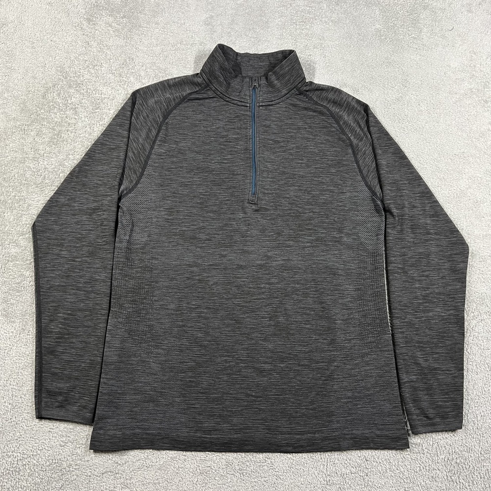 Lululemon Metal Vent Tech Half Zip Sweatshirt Performance Mens Large Athletic